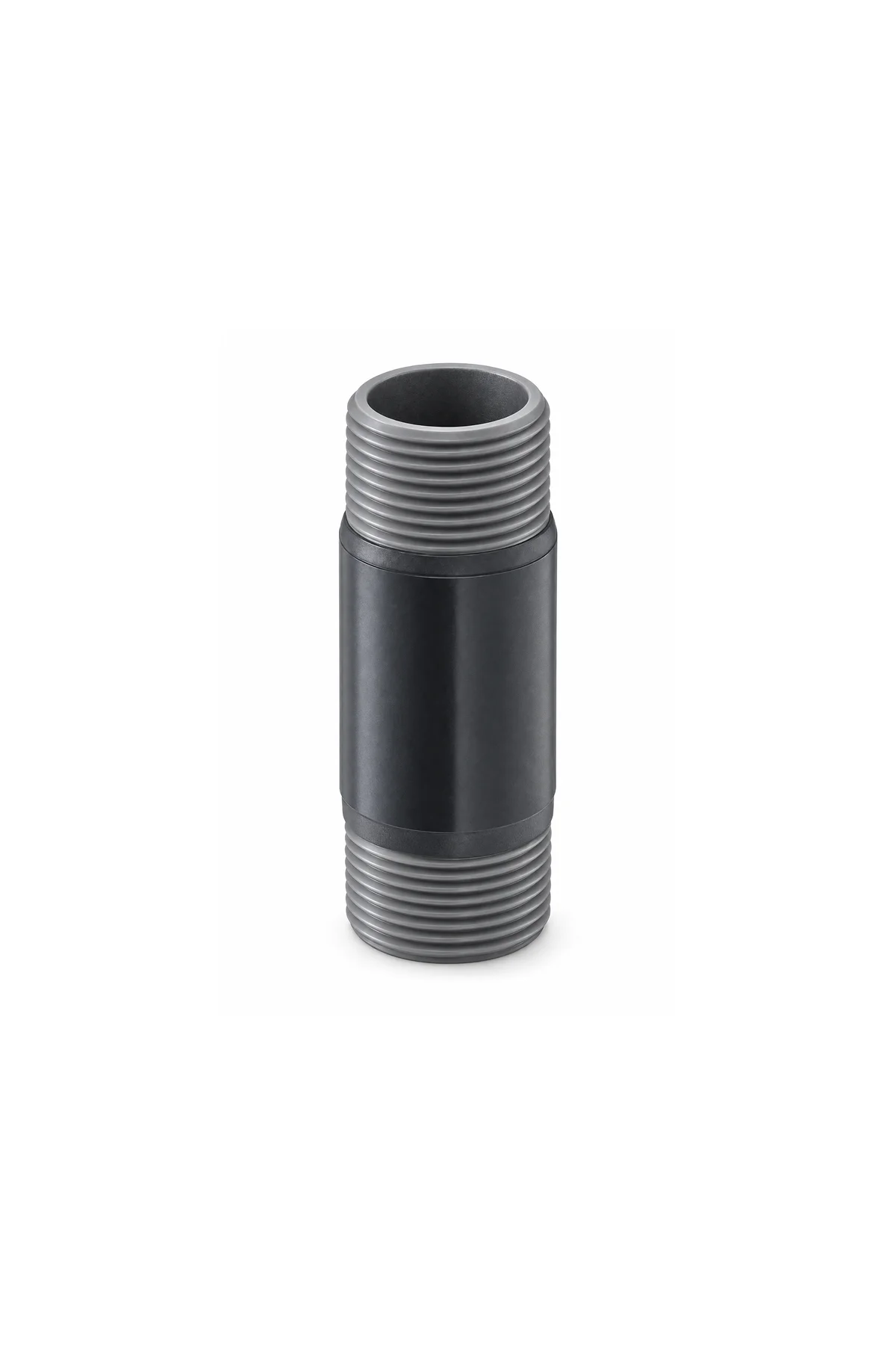 Nipple de acero galvanizado recubierto en PVC 1"