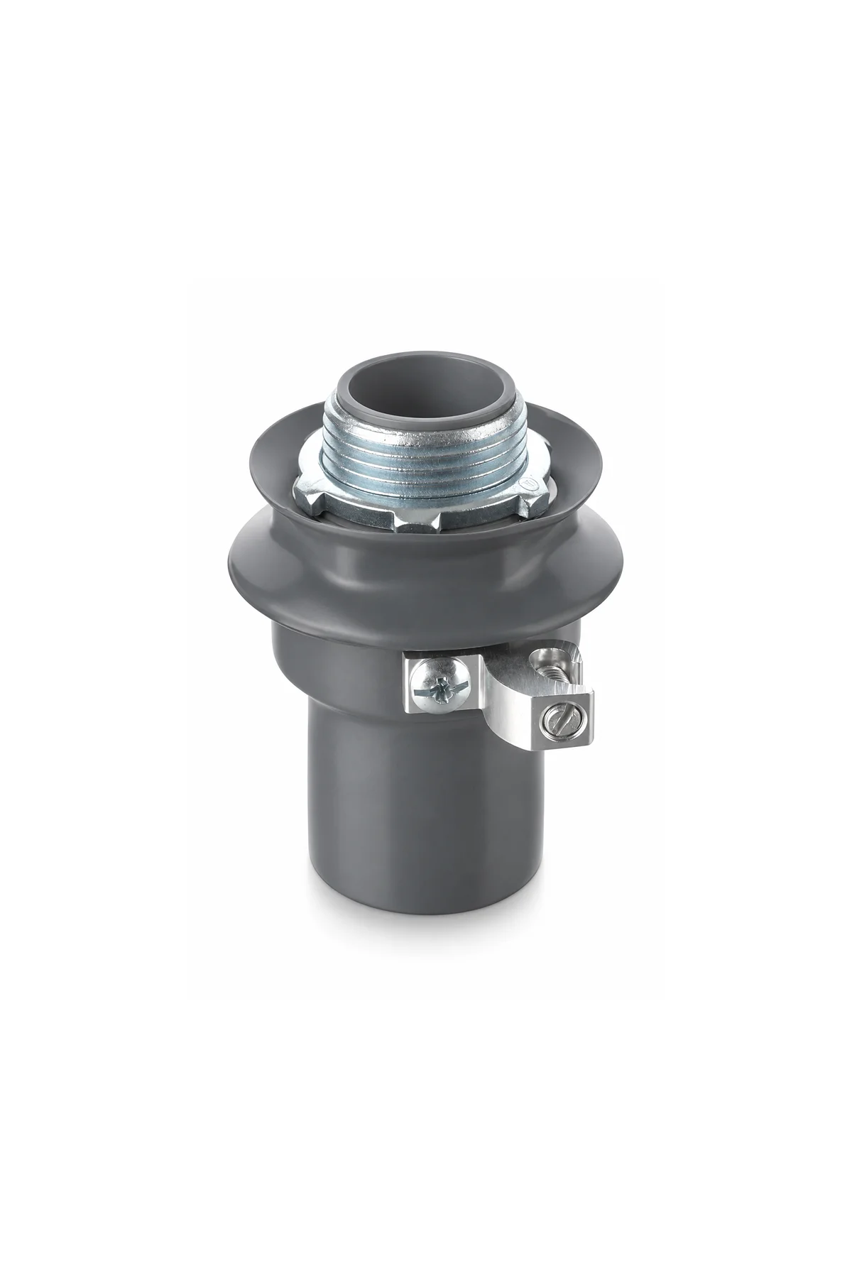 Conector Liquidtight recto con puesta a tierra 1/2"