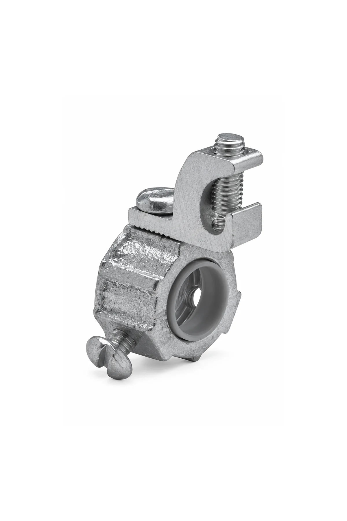 Tuerca Bushing aislada de hierro maleable con puesta a tierra 4"